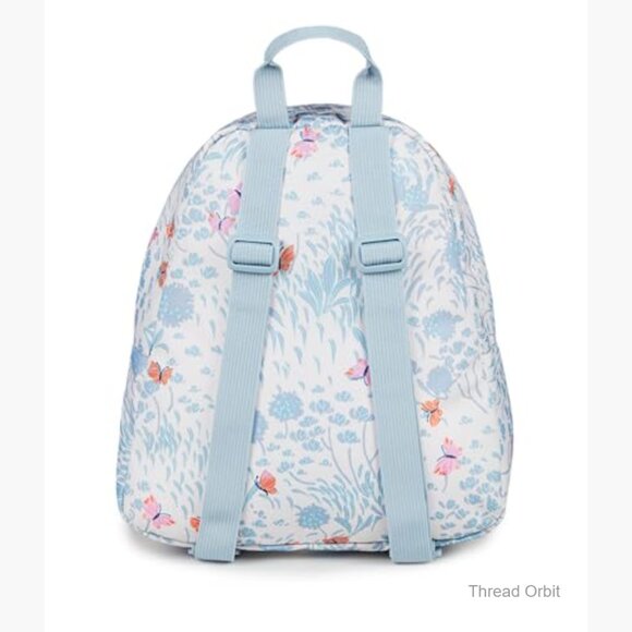 Mini Backpack with Adjustable Straps, Durable Recycled Fabric, Front Pocket